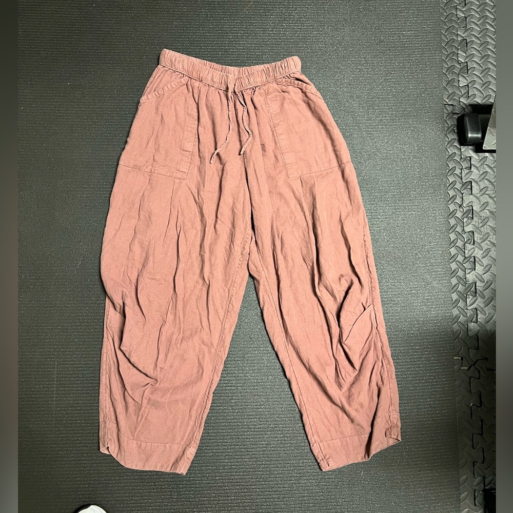 Free People Linen Pants